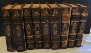 "History of India" Grolier Edition De Luxe, #367/1000 - 1906 - 9 Volume Set - Foto 1 di 24