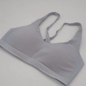 Lululemon Sports Bra Womens 34C Up For It Wireless Breezy Blue 34C - Picture 1 of 11