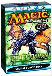 SPECIAL FORCES magic FIFTH DAWN BLUE BLACK RARE MTG FACTORY SEALED STARTER DECK - Picture 1 of 2