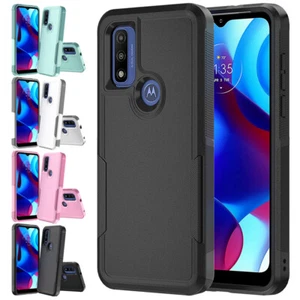 For Motorola Moto G Pure 2021 Case Heavy Duty Shockproof Rugged Hybrid TPU Cover - Picture 1 of 44