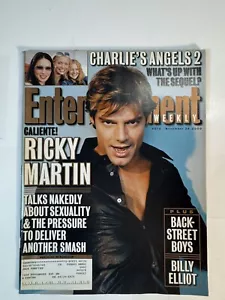 Entertainment Weekly Ricky Martin Ricky Martin Backstreet Boys Billy Elliot #570 - Picture 1 of 2