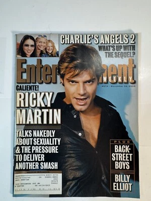 Entertainment Weekly Ricky Martin Ricky Martin Backstreet Boys Billy Elliot #570 - Image 1 of 2