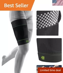 Sports Compression Upper Leg Sleeves 1 Pair - Thigh & HamstringCompression fo... - Picture 1 of 8