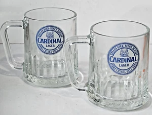 Lot of 2 Cardinal Lager Helles Bier Biere Blonde Pale Cardinal Brewery 8oz - Picture 1 of 6