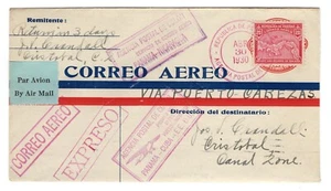 FAM 5-50a Cristobal CZ - Puerto Cabezas Flight Lindbergh & Rowe 1930 - Picture 1 of 2