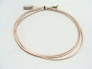 Cable puente triaxal de 3 lengüetas Keithley triax a ultraminiatura 6 pies 3 m macho a macho - Imagen 1 de 5