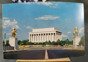Unused 3½x5½ Postcard Lincoln Memorial Washington DC - Picture 1 of 2
