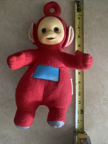 Po Red Teletubbies  12-inch plush by hasbro playskool toy vintage doll from 1998 Cover