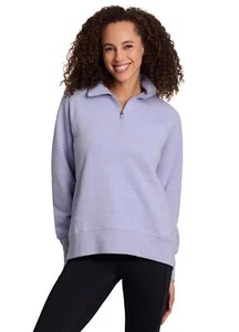 RBX Easy Living Textured 1/4 Zip Pullover - Picture 1 of 15