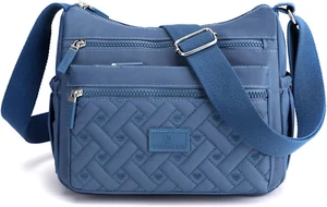 Women Crossbody Bag Multi-Pocket Nylon Waterproof Lightweight Casual Shoulder... - Picture 1 of 1