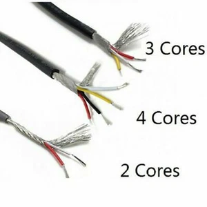 UL 2547-24/26/28AWG Copper Wire Shielded Audio Headphone Signal Cable 2/3/4 Core - Picture 1 of 6
