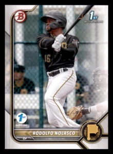 2022 Bowman 1st Edition #BPPF69 Rodolfo Nolasco - Picture 1 of 2