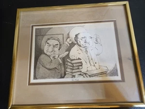 Litografia firmata Il giuramento - Foto 1 di 5