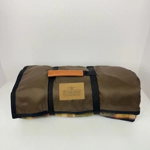 Pendleton Home Wolle & Nylon Rolldecke mit Griff Plaid Reise - Made in USA - Bild 1 von 12