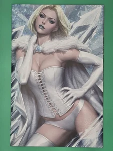 EMMA FROST WHITE QUEEN #1 ARTGERM FAN EXPO DENVER VIRGIN CVR B NM+ - Picture 1 of 2