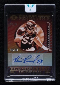 Panini Illusions Pioneer Penmanship 2020/99 Bill Romanowski #PP6 automático - Imagen 1 de 3