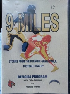9 MILES SANTA PAULA Cardinals FILLMORE Flashes Football Rivalry DVD CALIFORNIA  - Bild 1 von 9