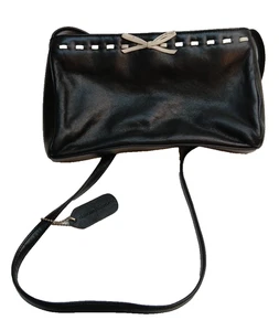 Worthington Shoulder Purse Black Approximately 10" Wide & 6" Tall - Imagen 1 de 14
