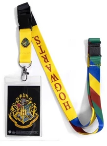 Harry Potter Hogwarts Schlüsselband Sammlerstück | 22,5" transparent Ausweishalter - Bild 1 von 7