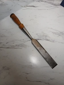 Cincel de enchufe de borde biselado vintage HSB Hibbard Spencer & Bartlett embalaje original - Imagen 1 de 13