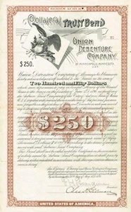 USA UNION DEBENTURE COMPANY Aktienzertifikat/Anleihe - Bild 1 von 1