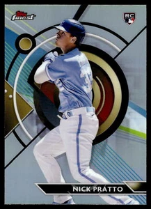 2023 Topps Finest NICK PRATTO REFRACTOR ROYALS RC #4 - Picture 1 of 2