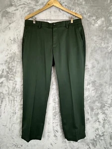 Amazon Essentials 35/28 Men’s Polyester Blend Forrest Green Pants Straight Fit - Picture 1 of 8