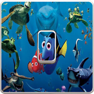 Disney Finding Dory Fish Light Switch Vinyl Sticker Decal for Kids Bedroom #400