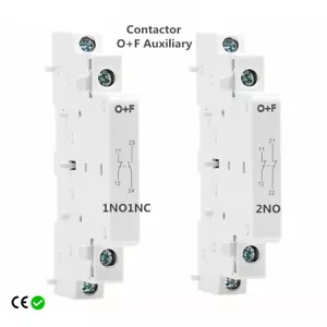 GEYA O+F Auxiliary Contactor For GEYA Househould AC Contactor 2NO/1NO1NC/2NC - Picture 1 of 11