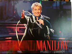 MANILOW MUSIC AND PASSION LAS VEGAS PROGRAM - Picture 1 of 7