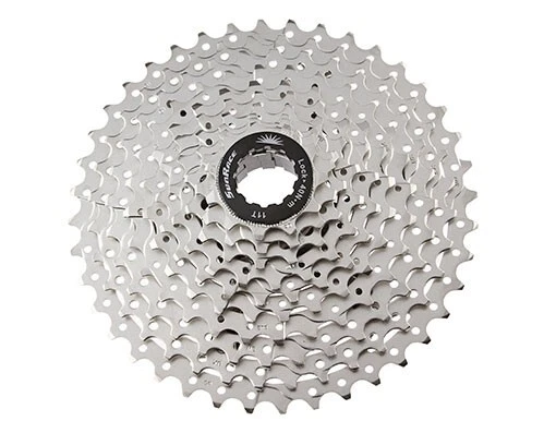 НОВЫЙ! 10 СКОРОСТНАЯ КАССЕТА 11/40T ИНДЕКС CSMS3 SILVER SUN RACE. - Изображение 1 из 1