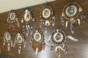 Lot 8 Bradford Exchange: Embracing the Dream/Native American Dreamcatchers/ 2004 - Picture 1 of 18