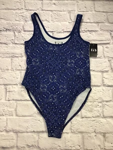 Body IML Mujer Azul Bandana Gráfico Una Pieza Talla Pequeña - Imagen 1 de 5