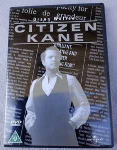 CITIZEN KANE ORSON WELLES DVD Remastered With Audio Commentary by Ken Barnes - Picture 1 of 1