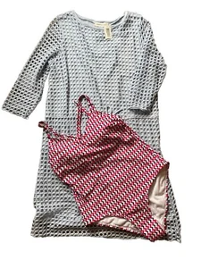 Cover-Up and One-Piece Swimsuit Set, Size L/XL - Picture 1 of 9