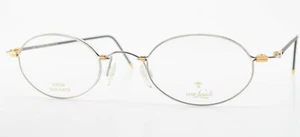 VAN LAACK by Metzler Brille L004 021 46-23 Royal Genium Gold Plated Silver Oval - Picture 1 of 10