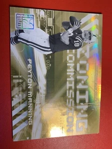 Peyton Manning 2006 Donruss Elite ZC-5 SN1000 Zoning Commission Gold - Picture 1 of 3