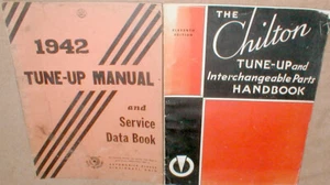 1941 Chilton's Tune Up Handbook & 1942 Automotive Digest Tune Up Manual Vintage - Picture 1 of 12