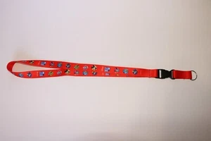 Disneyland Disney Parks Mickey & Friends Best Buddies Detachable Lanyard Red - Foto 1 di 6