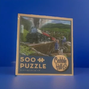 VERSIEGELT 500 PUZZLE "Dampfen aus der Stadt" Cobble Hill - Bild 1 von 2