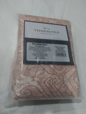Threshold - Pink Medallion Quilted Sham - Standard - Image 1 of 3