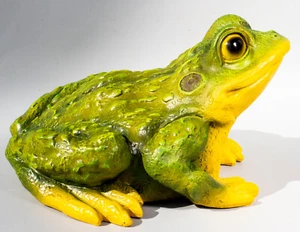 Frosch Gedenk Urne menschliche Asche einzigartig Hausbestattung Statue Kröte Feng Shui Tier - Bild 1 von 11