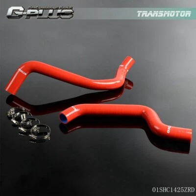 Manguera de radiador de silicona apta para 91-99 Mitsubishi 3000GT Dodge Stealth/2 piezas 91-96 Foto 1 de 4