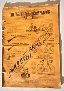 1891 The Youth's Companion Magazine Catalogue 48 Page Magazine Vol. 64 Nr. 44 - Bild 1 von 11