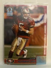 2000 Pacific Omega Platinum Blue #123 Jeff Garcia #30/51