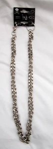 16" THICK CHROME WALLET JEAN CHAIN HIP HOP PUNK KEYCHAIN-BIKER WALLET CHAIN-NEW! - Picture 1 of 3