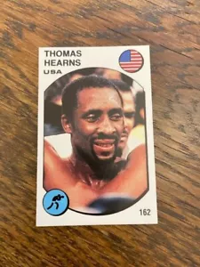 Panini Supersport 1988 Thomas Hearns + Bonetti Back #162 new as in pic - Picture 1 of 2