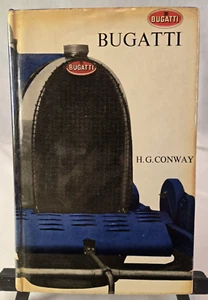 Bugatti H.G. Conway 1964 Hardback w Dustjacket Illustrated Automotive History - Picture 1 of 15