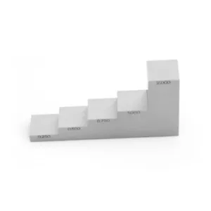 Yushi 5-stufiger Kalibrierblock 0,250"" 0,500"" 0,750"" 1.000"" 2.000"" 1018 Stahl - Bild 1 von 7