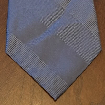 Corbata de cuello vintage nueva con etiquetas Today’s Man azul 100 % seda para hombre hecha en EE. UU. extra larga Foto 1 de 4